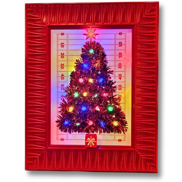 Tiny Football Christmas Tree in a Frame - 650