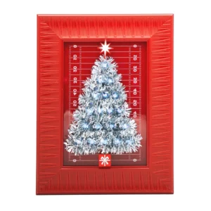 Tiny Football Christmas Tree in a Frame - 665