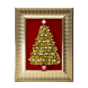 Tiny Christmas Tree in a Frame - 860