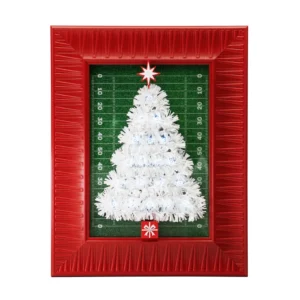 Tiny Football Christmas Tree in a Frame - 916